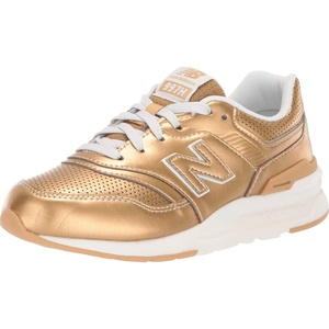New Balance Baby Boys’ 997h V1 Bungee Sneakers(Classic Gold Metallic/Sea Salt)