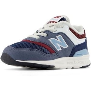 New Balance Baby Boys’ 997h V1 Bungee Sneakers(Dark Arctic Grey/Nb Navy/Mercury Red)