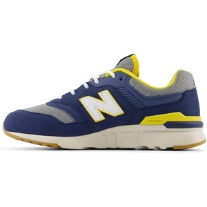 New Balance Baby Boys’ 997h V1 Bungee Sneakers(Nb Navy/Vintage Indigo/Ginger Lemon)