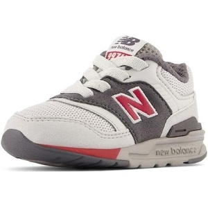 New Balance Baby Boys’ 997h V1 Bungee Sneakers(Summer Fog/Crimson)
