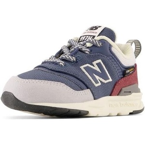 New Balance Baby Boys’ 997h V1 Bungee Sneakers(Vintage Indigo/Washed Burgundy)