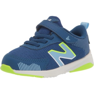 New Balance Baby Boys’ Dynasoft 545 V1 Bungee Lace Sneakers(Atlantic Blue/Pixel Green/Blue Haze)