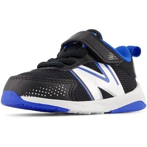 New Balance Baby Boys’ Dynasoft 545 V1 Bungee Lace Sneakers(Black/Blue Oasis)