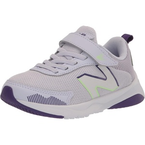 New Balance Baby Boys’ Dynasoft 545 V1 Bungee Lace Sneakers(Libra/Prism Purple/Green Aura)