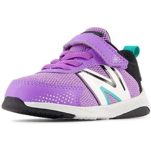 New Balance Baby Boys’ Dynasoft 545 V1 Bungee Lace Sneakers(Purple Fade/Black)