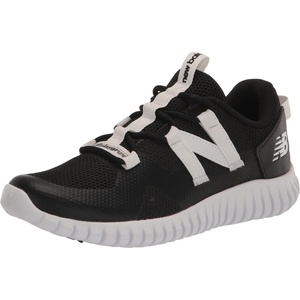 New Balance Boys’ Playgruv V2 Bungee Sneakers(Black/White)