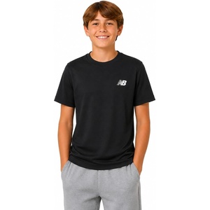 New Balance Boys’ Short Sleeve Crewneck T-Shirt(Black)
