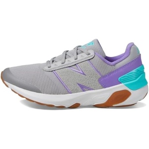New Balance Kids’ 1440 V1 Lace-up Running Shoe(Raincloud/Violet Crush/Cyber Jade)