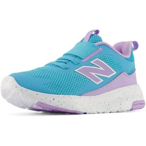 New Balance Kid’s 468 Slip On Running Shoe (Little Kid)(Blue Glaze/Lilac Glo)