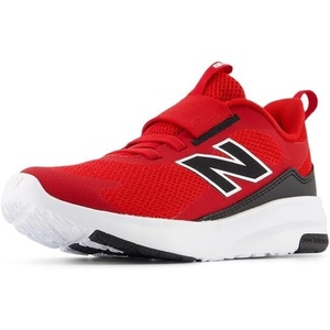 New Balance Kid’s 468 Slip On Running Shoe (Little Kid)(Team Red/5614 Black)