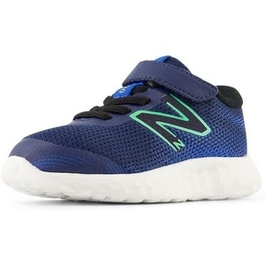New Balance Kids’ 520 V8 Bungee(Nb Navy/Lime Leaf)