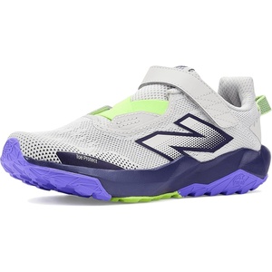 New Balance Kids’ Dynasoft Nitrel V6 Hook and Loop(Grey Matter/Electric Indigo)