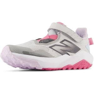 New Balance Kids’ Dynasoft Nitrel V6 Hook and Loop(Grey Matter/Real Pink/Quarry Blue)