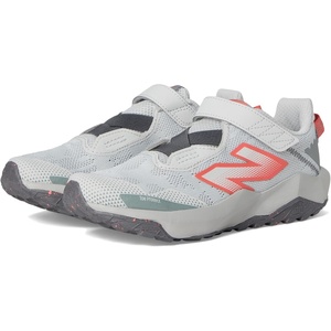 New Balance Kids’ Dynasoft Nitrel V6 Hook and Loop(Grey Matter/Slate Grey/Flare)