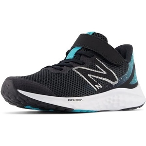 New Balance Kids’ Fresh Foam Arishi V4 Running Shoes(Black/Virtual Blue/Phantom)