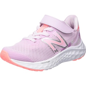 New Balance Kids’ Fresh Foam Arishi V4 Running Shoes(Light Raspberry/Grapefruit)
