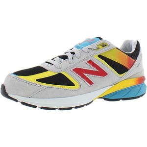 New Balance Kids FuelCell 990V6 (Big Kid)(Grey/Red/Burst)