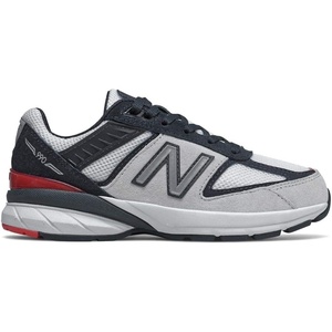 New Balance Kids FuelCell 990V6 (Big Kid)(White/Carbon)