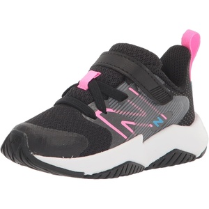 New Balance Kids Rave Run V2 Bungee(Black/Vibrant Pink)