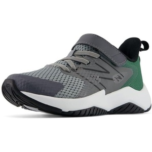 New Balance Kids Rave Run V2 Bungee(Castlerock/Slate Grey)