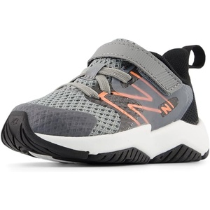 New Balance Kids Rave Run V2 Bungee(Slate Grey/Black)