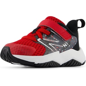 New Balance Kids Rave Run V2 Bungee(Team Red/Black/Black Cement)