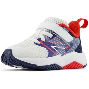 New Balance Kids’ Rave Run V2 Hook and Loop(Team Royal/White/True Red)