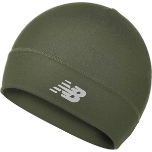 New Balance Lightweight Running/Athletic Skullcap Hat, Beanie, Cap(Olive)
