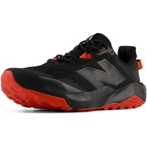New Balance Mens Dynasoft Nitrel V6 Trail Running Shoe(Black/Neo Flame)