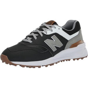 New Balance Men’s Fresh Foam Contend V2 Golf Shoes(Black/White)