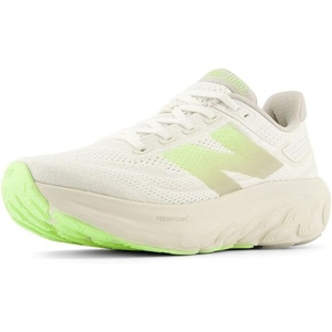 New Balance Mens Fresh Foam X 1080 V13Running Shoe(Moonrock/Bleached Lime Glo/Sea Salt)