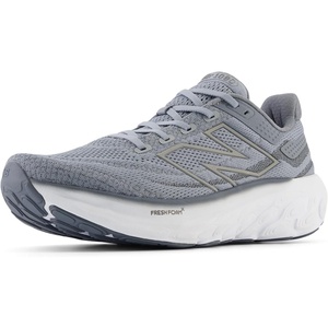 New Balance Mens Fresh Foam X 1080 V13Running Shoe(Steel/Titanium/White)