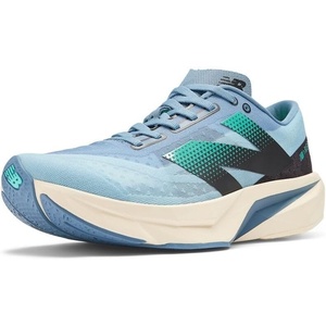 New Balance Men’s FuelCell Rebel V4 Running Shoes(Heron Blue/Chrome Blue)