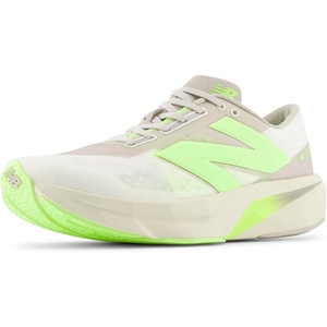 New Balance Men’s FuelCell Rebel V4 Running Shoes(Moonrock/Bleached Lime Glo)