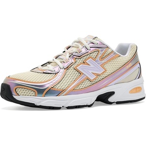 New Balance Men’s MC996 Lightweight Tennis Shoe(Calcium/Bright Lavender)