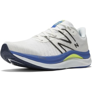 New Balance Men’s MC996 Lightweight Tennis Shoe(White/Marine Blue/Thirty Watt)