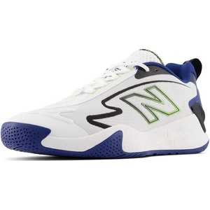 New Balance Men’s MC996 Lightweight Tennis Shoe(White/Navy)