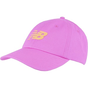 New Balance Standard Men’s and Women’s Unisex 6-Panel Curved Brim Adjustable Cotton Twill(Vibrant Pink)