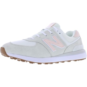 New Balance Women’s 574 Greens v2 Golf Shoe(Dove/Pink)