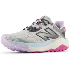 New Balance Women’s Dynasoft Nitrel V6 Trail Running Shoes(Grey Matter/Magnet/Real Pink)