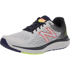 New Balance Women’s Fresh Foam 680 V7 Running Shoe(Arctic Fox/Outer Space/Paradise Pink)