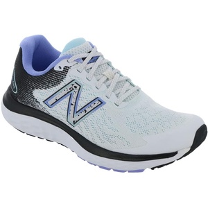 New Balance Women’s Fresh Foam 680 V7 Running Shoe(White/Black/Vibrant Violet)
