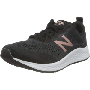 New Balance Women’s Fresh Foam Arishi Trail V1 Trail Running Shoe(Black White Rose Gold)