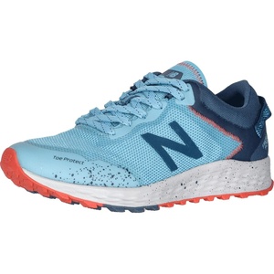 New Balance Women’s Fresh Foam Arishi Trail V1 Trail Running Shoe(Wax Blue/Stone Blue/Light Aluminum)