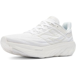 New Balance Women’s Fresh Foam X 1080 V13 Running Shoes(White/Silver Metallic)
