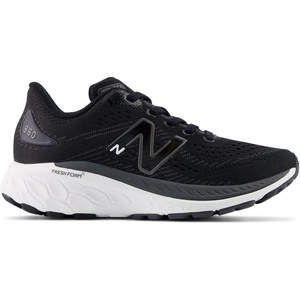 New Balance Women’s Fresh Foam X 860 V13 Running Shoes(Black/White)