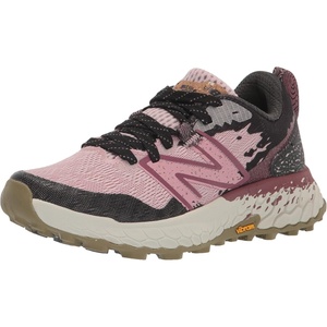 New Balance Women’s Fresh Foam X Hierro V7 Trail Running Shoes(Stone Pink/Blacktop/Washed Burgundy)