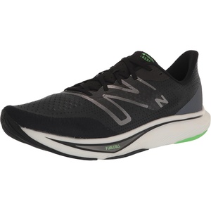 New Balance Womens FuelCell Rebel V3Running Shoe(Black/Infinity Blue/Vibrant Spring)