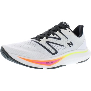 New Balance Womens FuelCell Rebel V3Running Shoe(White/Grey)
