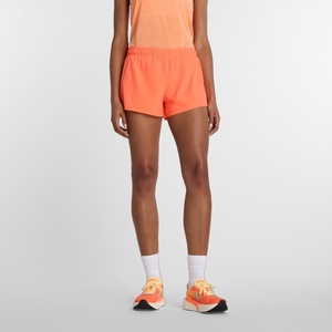 New Balance Women’s Rc Short 3″(Tangerine Heat)